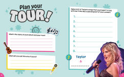 Alternative view 9 of Taylor Swift: Coloring, Quizzes & Games, Photos & Facts