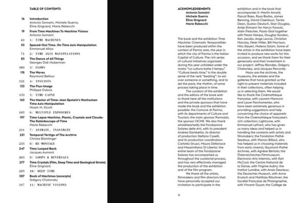 Time Machine: Cinematic Temporalities