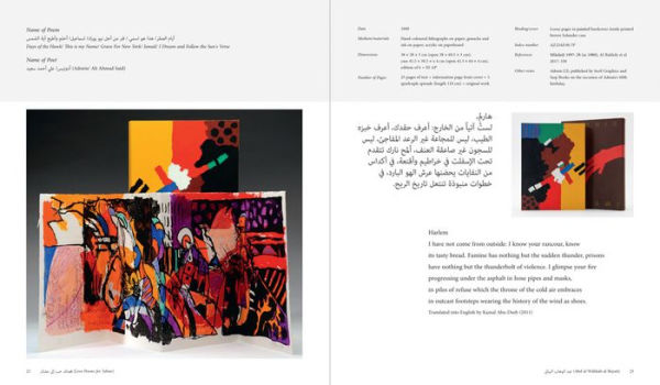 A Picture of Poetry: The Artist's Books of Dia al-Azzawi