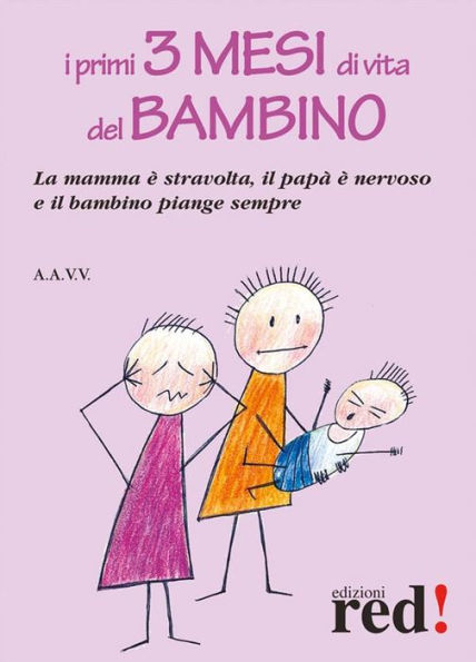 I primi 3 mesi di vita del bambino: La mamma è stravolta, il papà nervoso e il bambino piange sempre