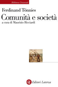 Title: Comunità e società, Author: Maurizio Ricciardi