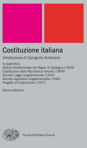 Title: Costituzione italiana, Author: AA. VV.