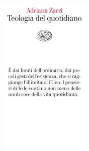 Title: Teologia del quotidiano, Author: Adriana Zarri