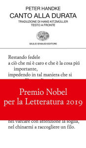 Title: Canto alla durata, Author: Peter Handke