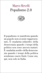 Title: Populismo 2.0, Author: Marco Revelli