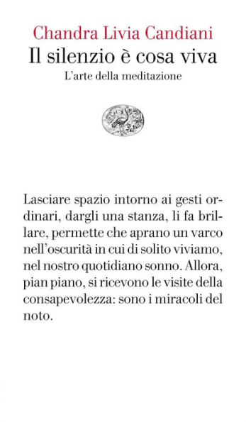 Il silenzio è cosa viva