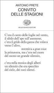 Title: Convito delle stagioni, Author: Antonio Prete