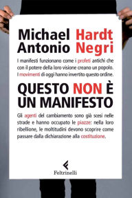 Title: Questo non è un Manifesto, Author: Michael Hardt Antonio Negri