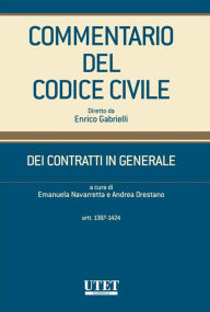 Title: DEI CONTRATTI IN GENERALE (artt.1387-1424) volume 3, Author: Emanuela Navarretta