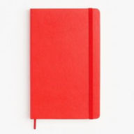 Moleskine Classic Notebook, Large, Ruled, Red, Hard Cover (5 x 8.25)