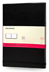 Moleskine Art Plus Watercolor Album, A4, Black, Hard Cover (12 x 8.5)