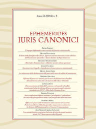 Title: Ephemerides Iuris Canonici: Anno 56 (2016) n.2, Author: Pietro Parolin