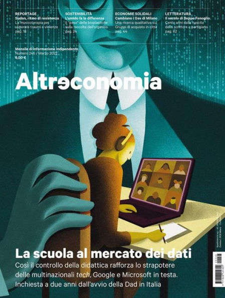 Altreconomia 246 - Marzo 2022: La scuola al mercato dei dati