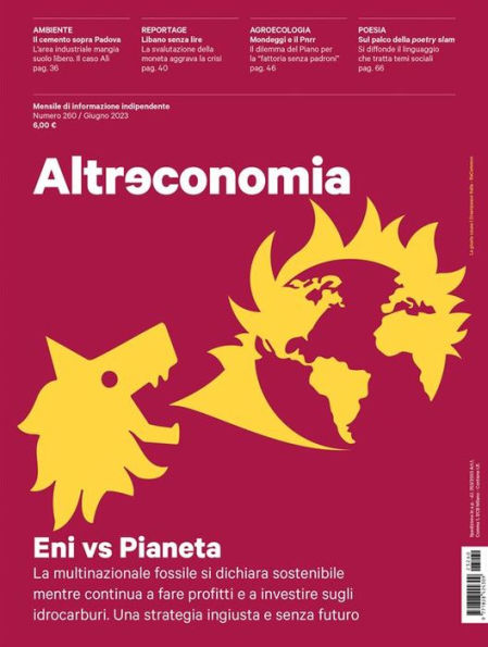 Altreconomia 260 - Giugno 2023: Eni vs Pianeta