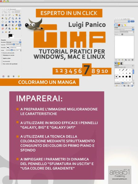 Gimp. Tutorial pratici per Windows, Mac e Linux. Livello 7: Coloriamo un Manga