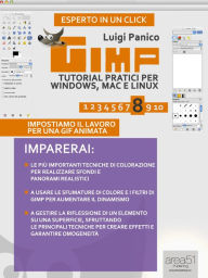 Title: GIMP: tutorial pratici per Windows, Mac e Linux. Livello 8: Impostiamo il lavoro per una GIF animata, Author: Luigi Panico