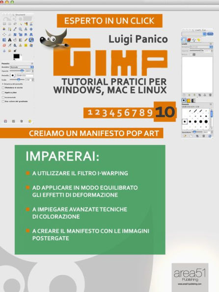 GIMP: tutorial pratici per Windows, Mac e Linux. Livello 10