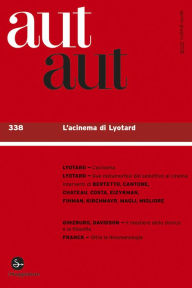 Title: Aut aut 338 - L'acinema di Lyotard, Author: AA.VV.