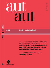 Title: Aut Aut 380: Mostri e altri animali, Author: AA.VV.