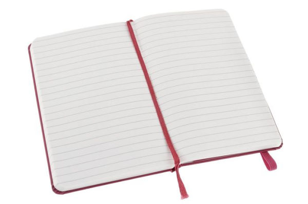 Moleskine Classic Notebook, Pocket, Ruled, Magenta, Hard Cover (3.5 x 5.5)