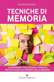Title: Tecniche di memoria, Author: Bonventi Massimo
