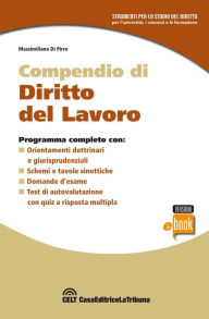 Title: Compendio di diritto del lavoro, Author: Massimiliano Di Pirro