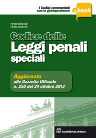 Title: Codice delle leggi penali speciali, Author: Pietro Dubolino