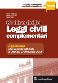 Title: Codice delle leggi civili complementari, Author: Pietro Dubolino