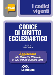 Title: Codice di diritto ecclesiastico, Author: Paolo Moneta