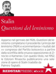 Title: Questioni del leninismo, Author: Iosif Stalin