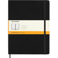 Moleskine Classic Notebook, Extra Large, Ruled, Black, Hard Cover (7.5 x 10)