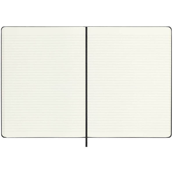 Moleskine Classic Notebook, Large, Ruled, Black