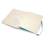 Alternative view 3 of Moleskine Underwater Blue Softcover Extra Large Ruled Notebook