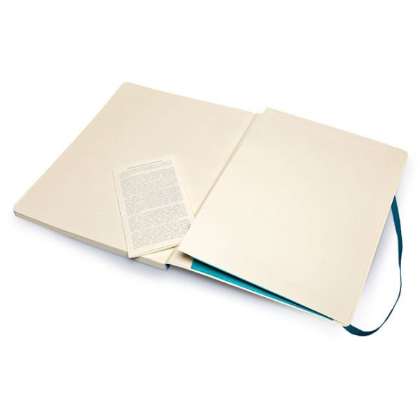 Moleskine Underwater Blue Softcover Extra Large Ruled Notebook