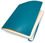 Alternative view 4 of Moleskine Underwater Blue Softcover Extra Large Ruled Notebook