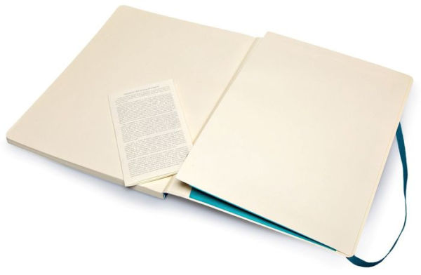 Moleskine Underwater Blue Softcover Extra Large Ruled Notebook