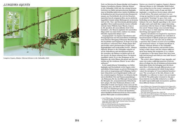 The Faculty of Sensing: Thinking with, through, and by Anton Wilhelm Amo