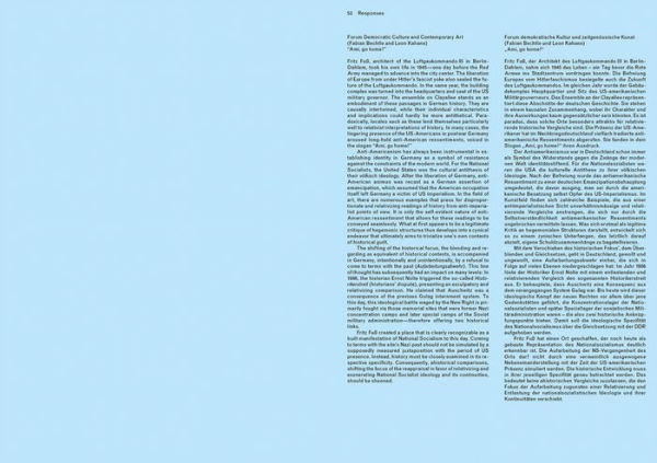 In Medias Res #1: Histories Read Across