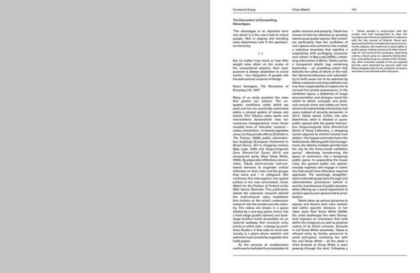 Pilvi Takala: Close Watch: The Pavilion of Finland: 59th International Art Exhibition, la Biennale di Venezia