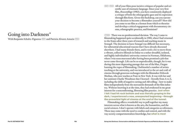 Trinh T. Minh-Ha: Traveling in the Dark