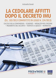 Title: Cedolare affitti 2013, Author: Antonella Donati