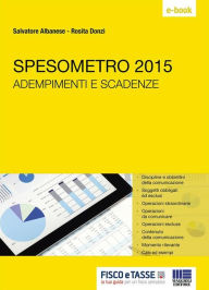 Title: Spesometro 2015, Author: Salvatore Albanese