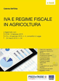 Title: IVA e regime fiscale in agricoltura, Author: Caterina Dell'Erba