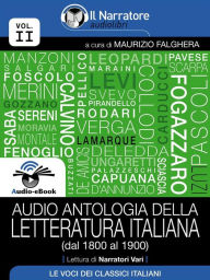 Title: Audio antologia della Letteratura Italiana (Volume II, dal 1800 al 1900) (Audio-eBook), Author: AA. VV.