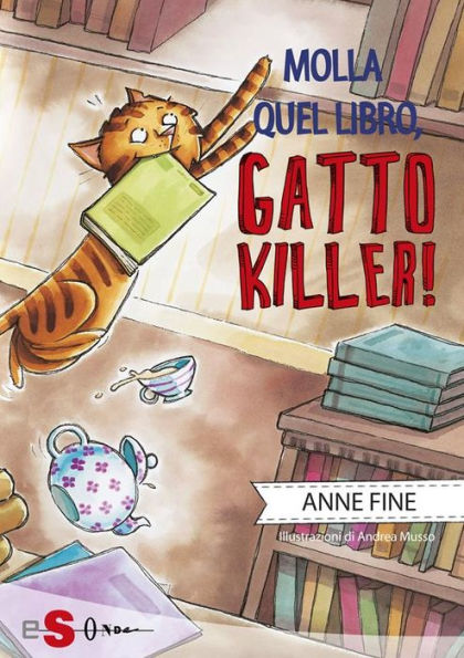 Molla quel libro, gatto killer!