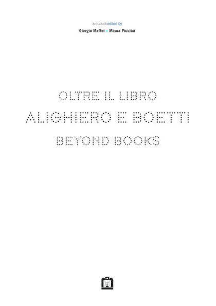 Alighiero e Boetti: Beyond Books