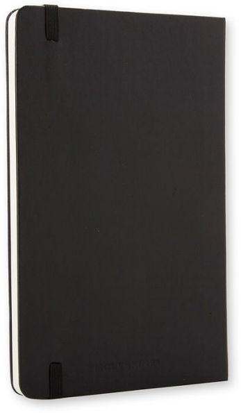 Moleskine Classic Notebook, Large, Plain, Black, Hard Cover (5 x 8.25)