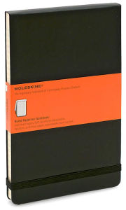 Title: Moleskine Reporter Notebook, Large, Ruled, Black, Hard Cover (5 x 8.25)