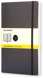 Title: Moleskine Classic Notebook, Large, Squared, Black, Soft Cover (5 x 8.25)