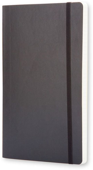 Moleskine Classic Notebook, Large, Squared, Black, Soft Cover (5 x 8.25)